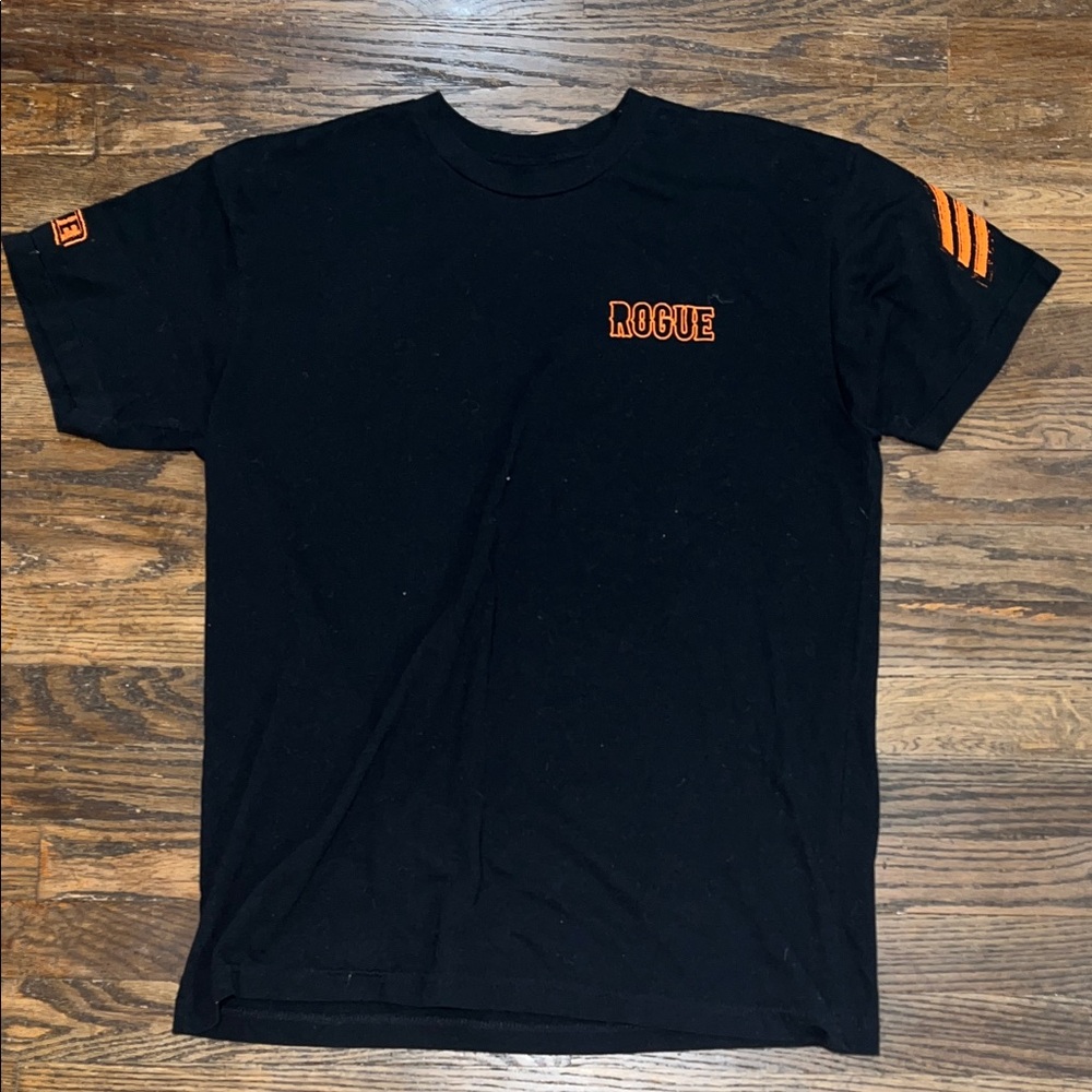 Rogue Black Men’s Adult Large Limited Edition Halloween T-Shirt Orange/Black